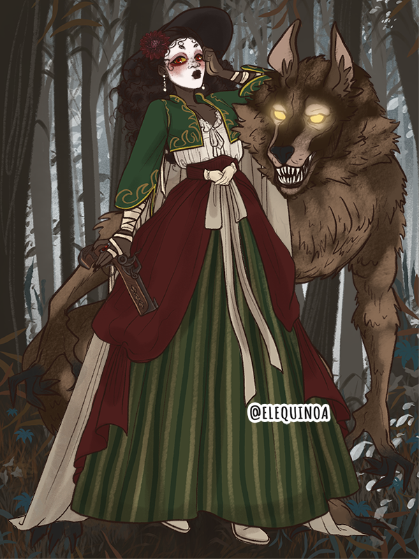 Idk what I was going for made with Gothic Heroine
