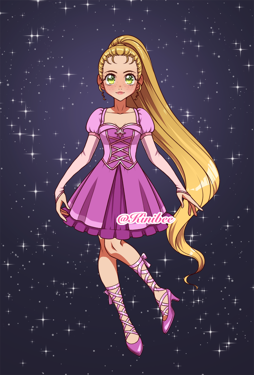 rapunzel made with Magical Girl Creator 2