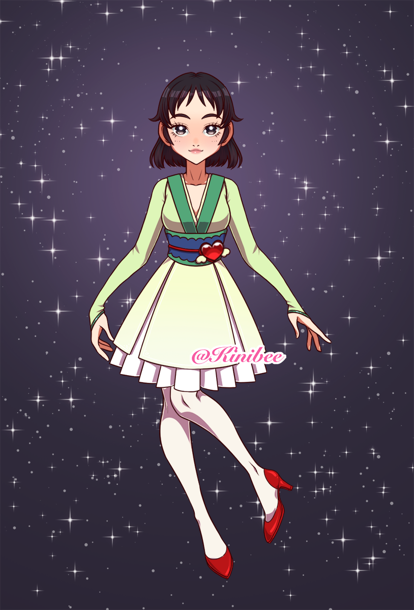 mulan made with Magical Girl Creator 2