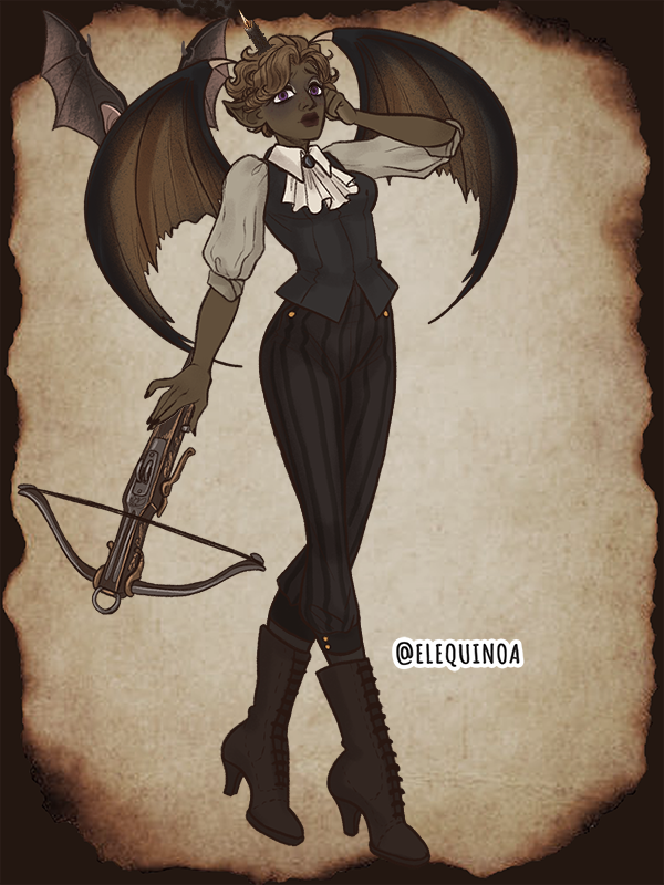 Battie made with Gothic Heroine