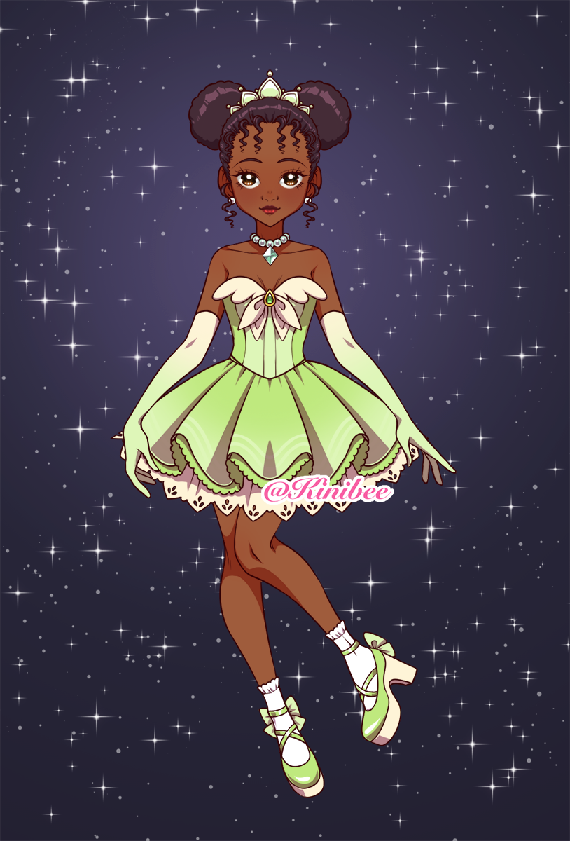 tiana made with Magical Girl Creator 2