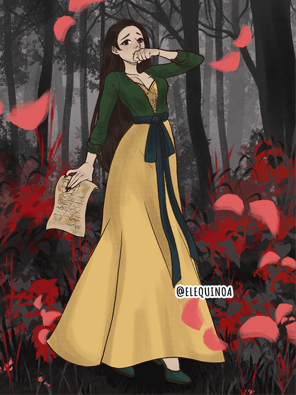Mulan (father died) made with Gothic Heroine