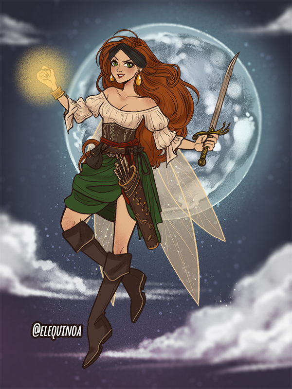 Zarina made with Forest Fairy