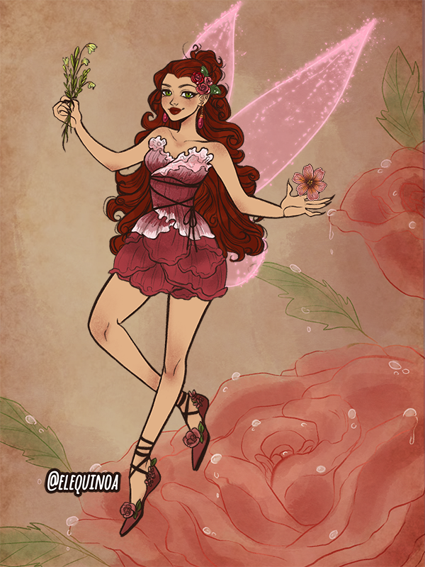 Rosetta made with Forest Fairy