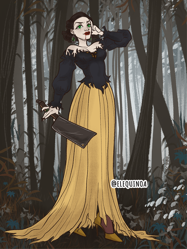 Snow White (poisoned) made with Gothic Heroine