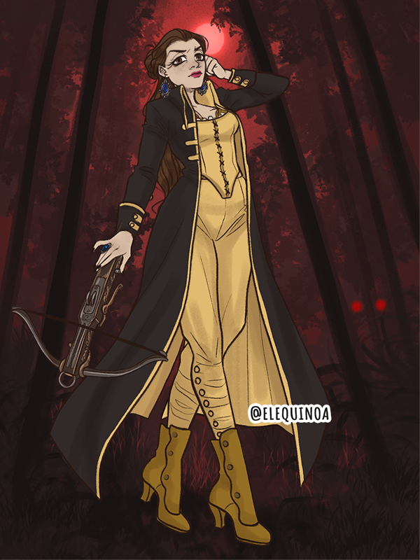 Belle (beast hunter) made with Gothic Heroine