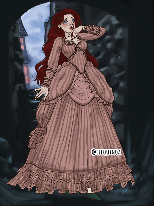 Ariel (abandoned) made with Gothic Heroine