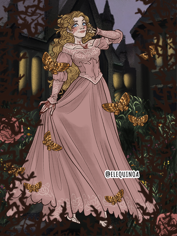 Aurora(unhappily ever after princess ending book) made with Gothic Heroine