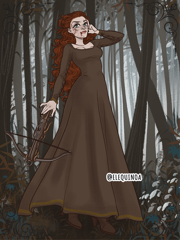 Merida (alone) made with Gothic Heroine