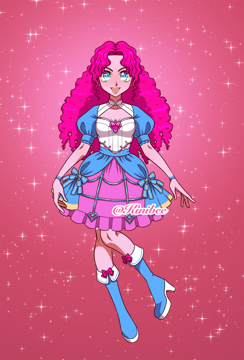 Pinkie pie made with Magical Girl Creator 2