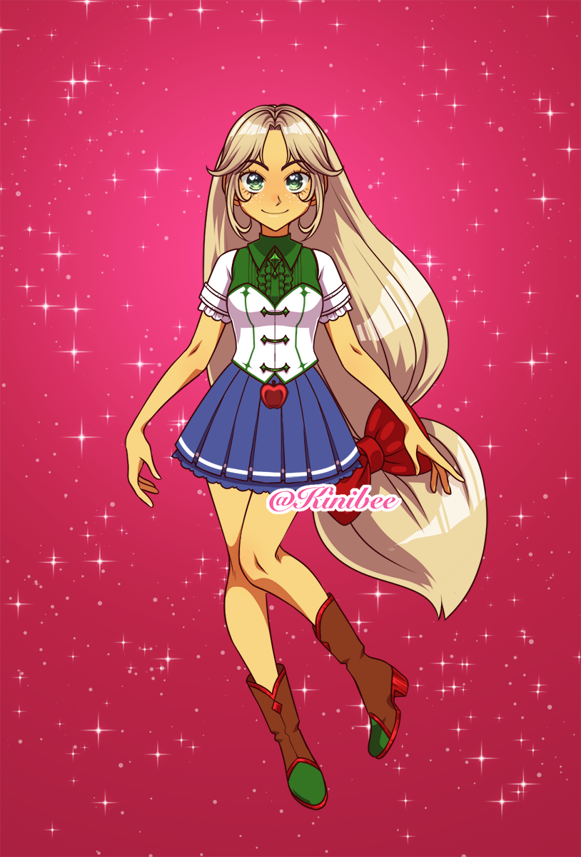 Applejack made with Magical Girl Creator 2