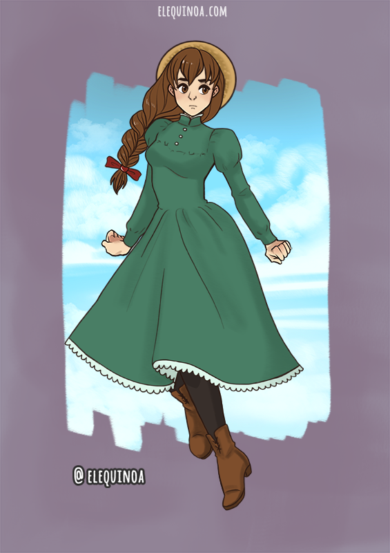 Sophie Hatter made with Anime Girl - HALLOWEEN EDITION