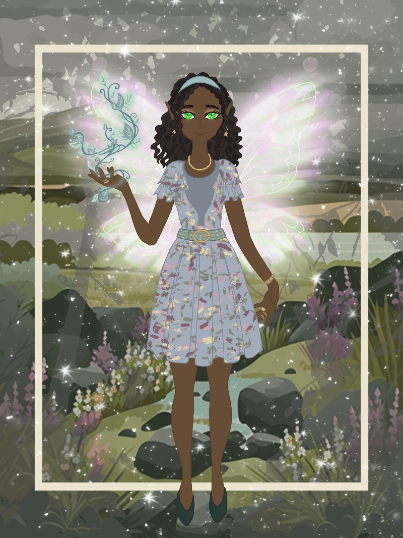 Florals made with Modern Fairy