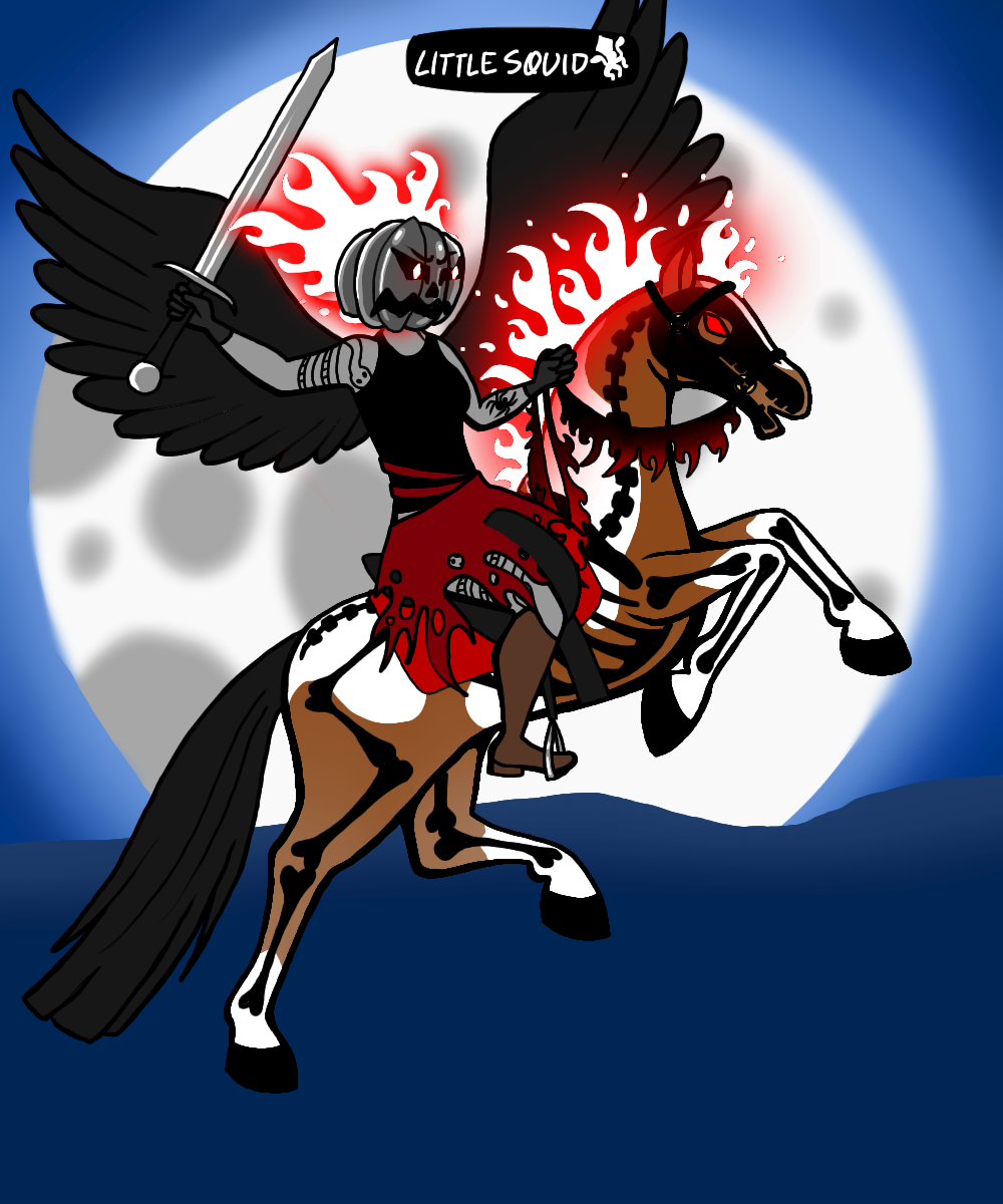 Avenger made with Dullahan (Headless Horseman)