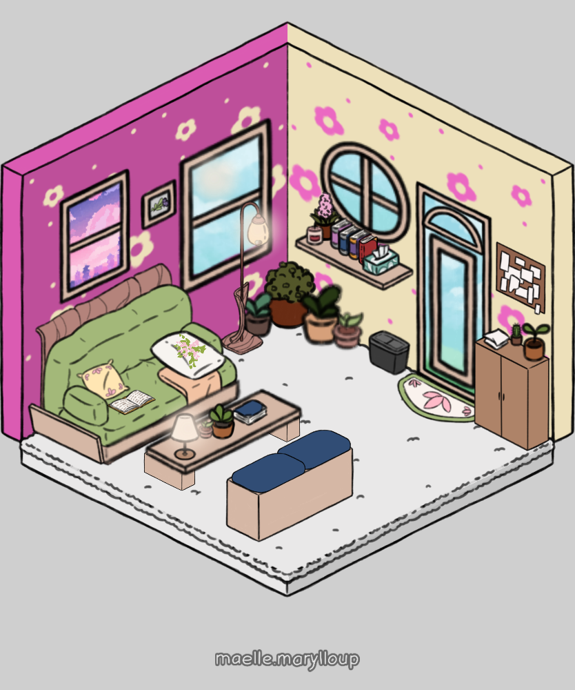 Living Room made with Iso House