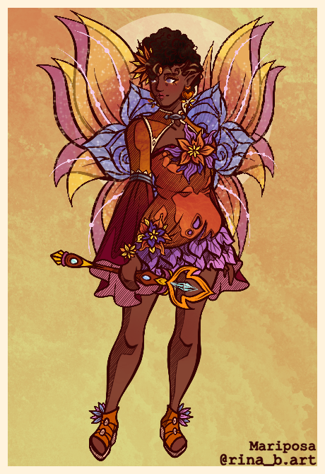 Fantastic Florals made with Dragon Fairy