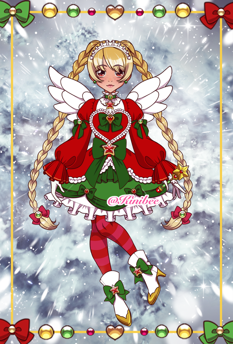 Merry Christmas made with Magical Girl Creator 2