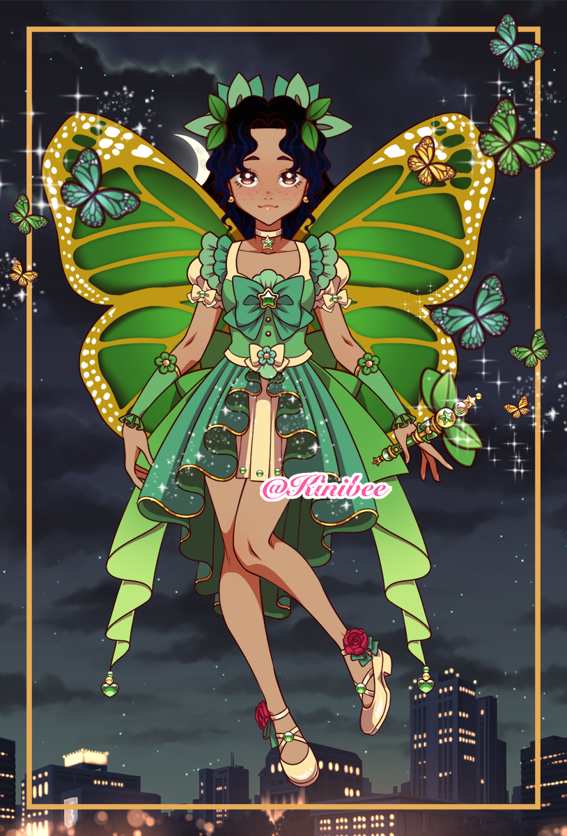 Mariposa made with Magical Girl Creator 2