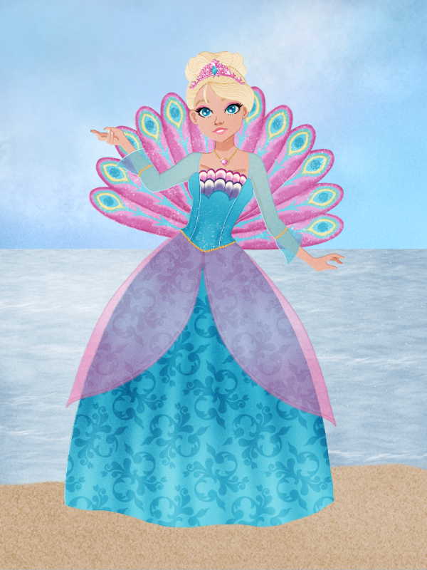 princess rosella made with Barb's Movie Wardrobe
