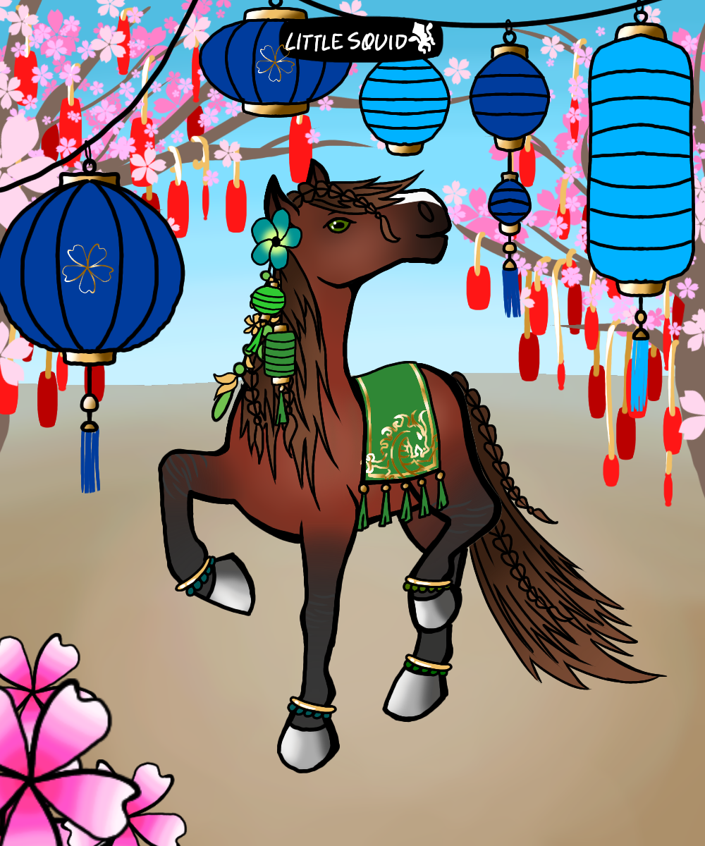 Horsey made with Year of the Horse