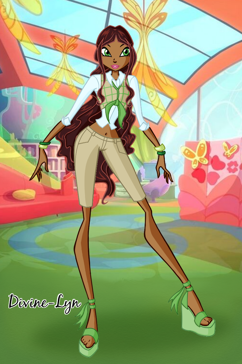 Kayla Fall Outfit made with Casual Fairy Maker - Remastered