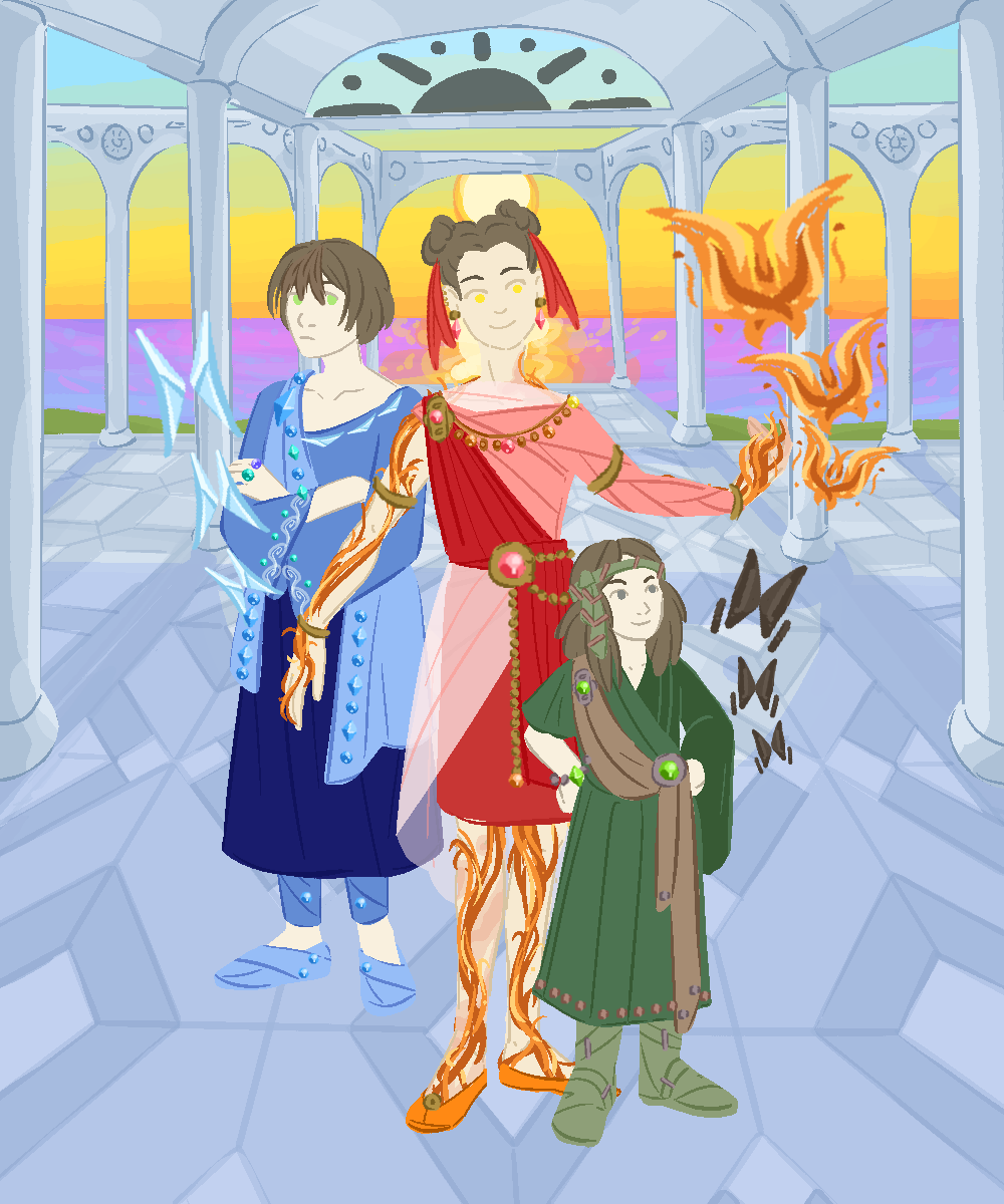 Butterfly Family made with Mages with Layers