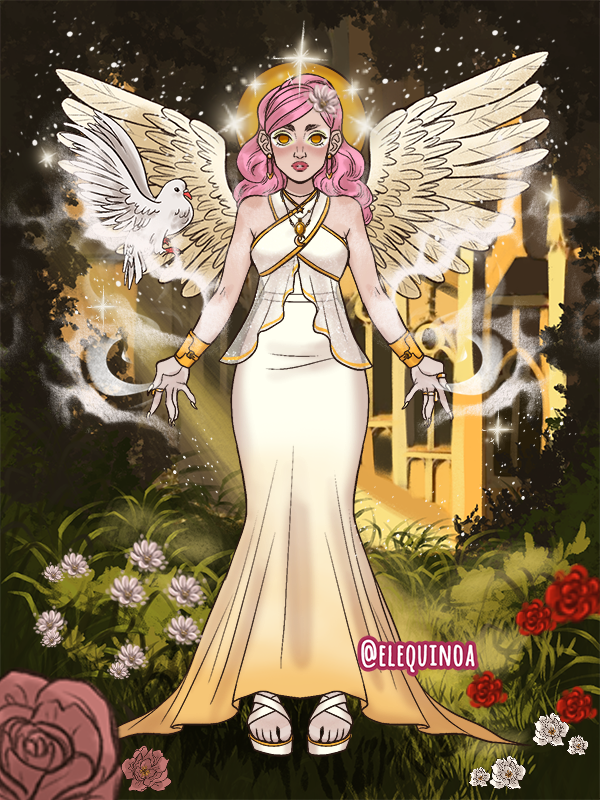 Angel made with Supernatural Student