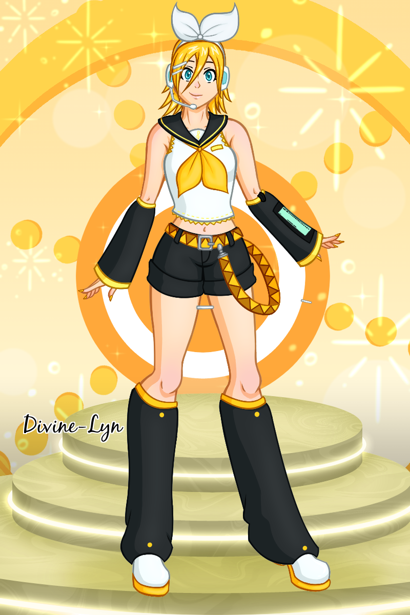 Kagamine Rin (CV02) made with Digital Idol Maker