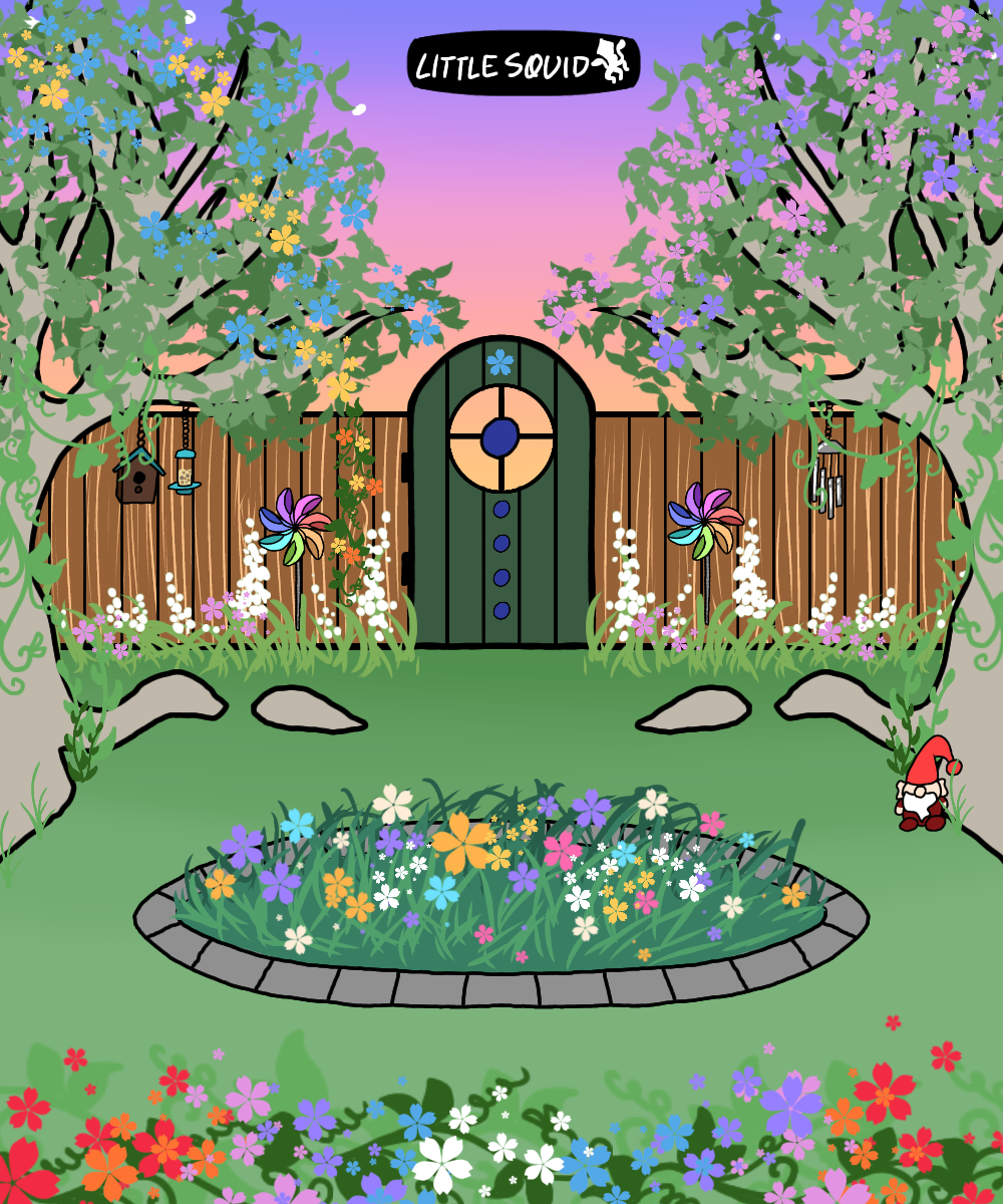 Garden Revisit made with Summer Garden