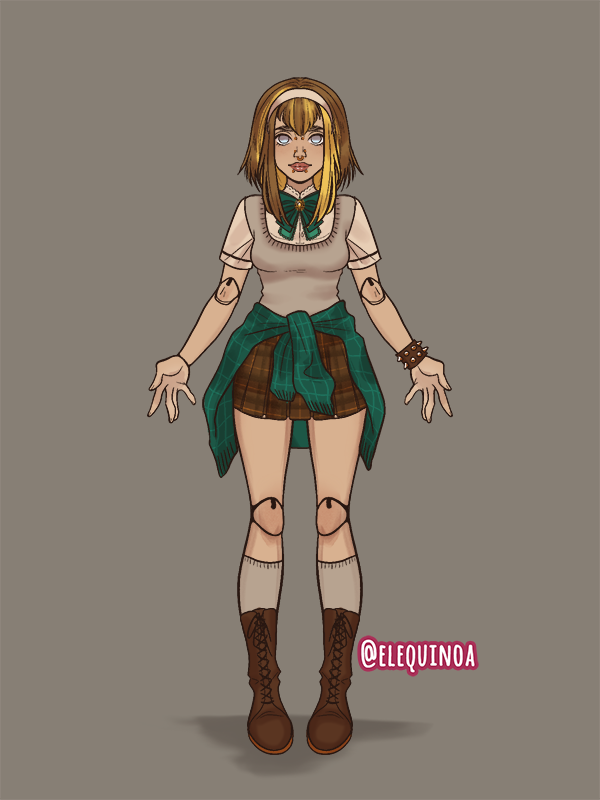 Steampunk doll made with Supernatural Student