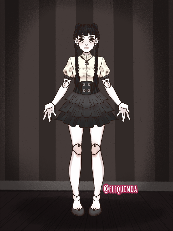 Doll made with Supernatural Student