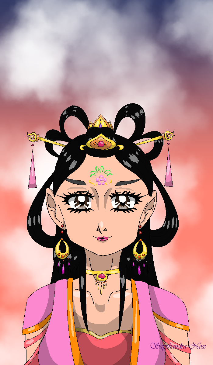 Spring Sunset made with Fantasy Huadian Maker