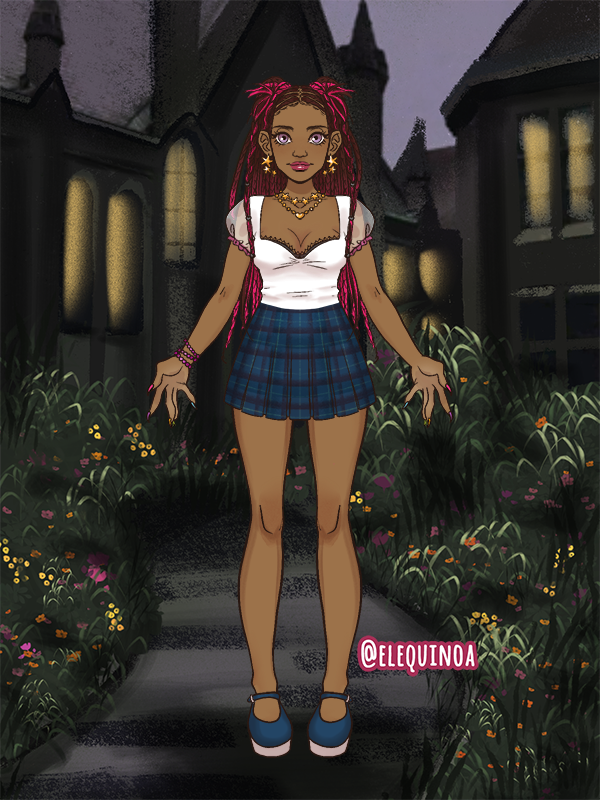 Rubi Marius (Monster Hearts) made with Supernatural Student
