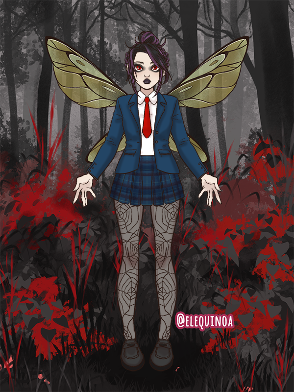 Cordelia Thorne School Uniform made with Supernatural Student