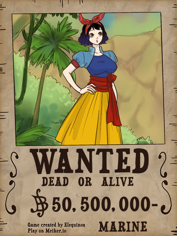 OP Snow White made with One Coin Pirate