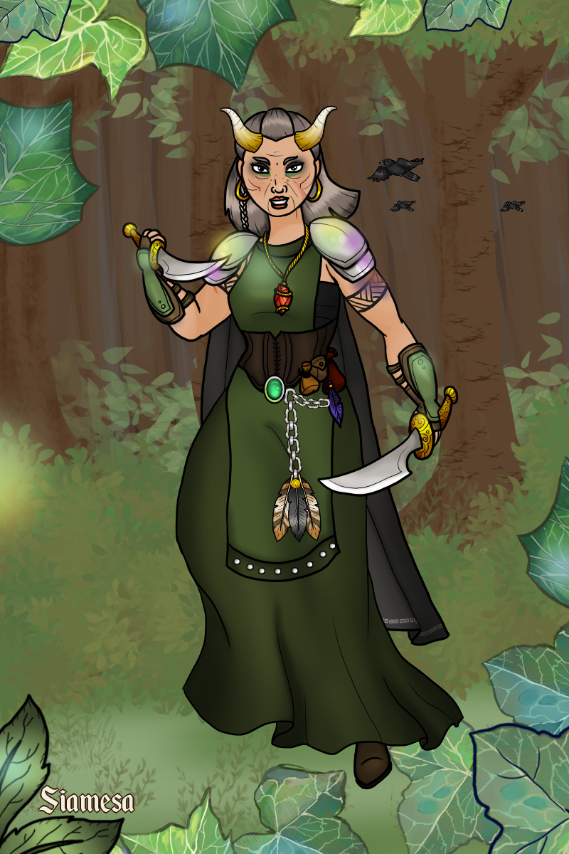 Don't Tread in Her Forest made with Rebel Queen
