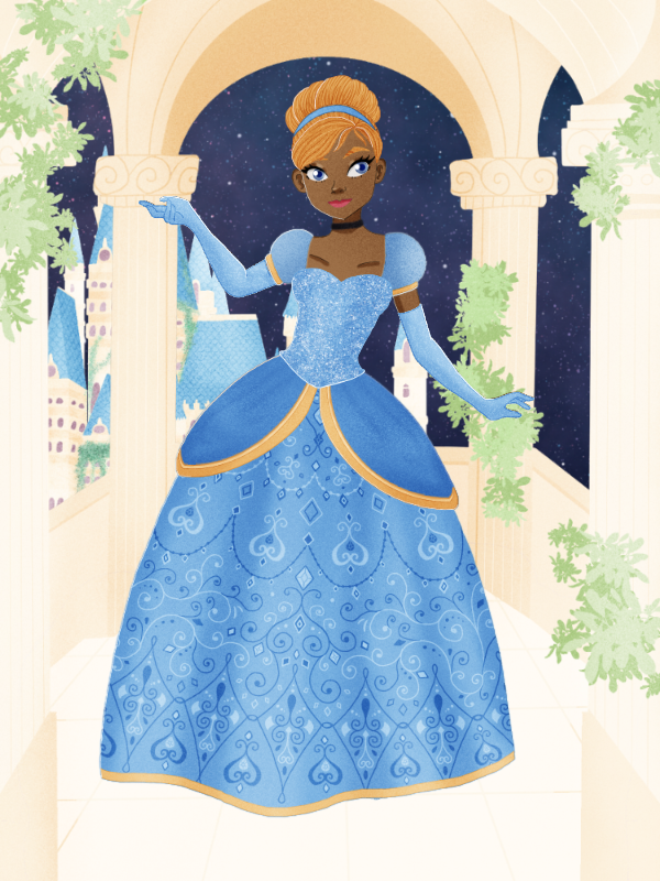 Cinderella made with Barb's Movie Wardrobe