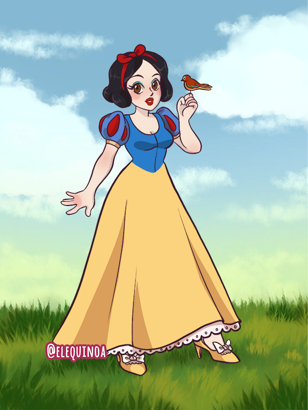 Snow White made with Kartoon Princess