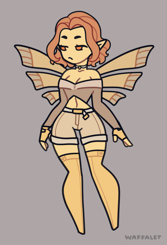 Citrine made with Elf girl Maker