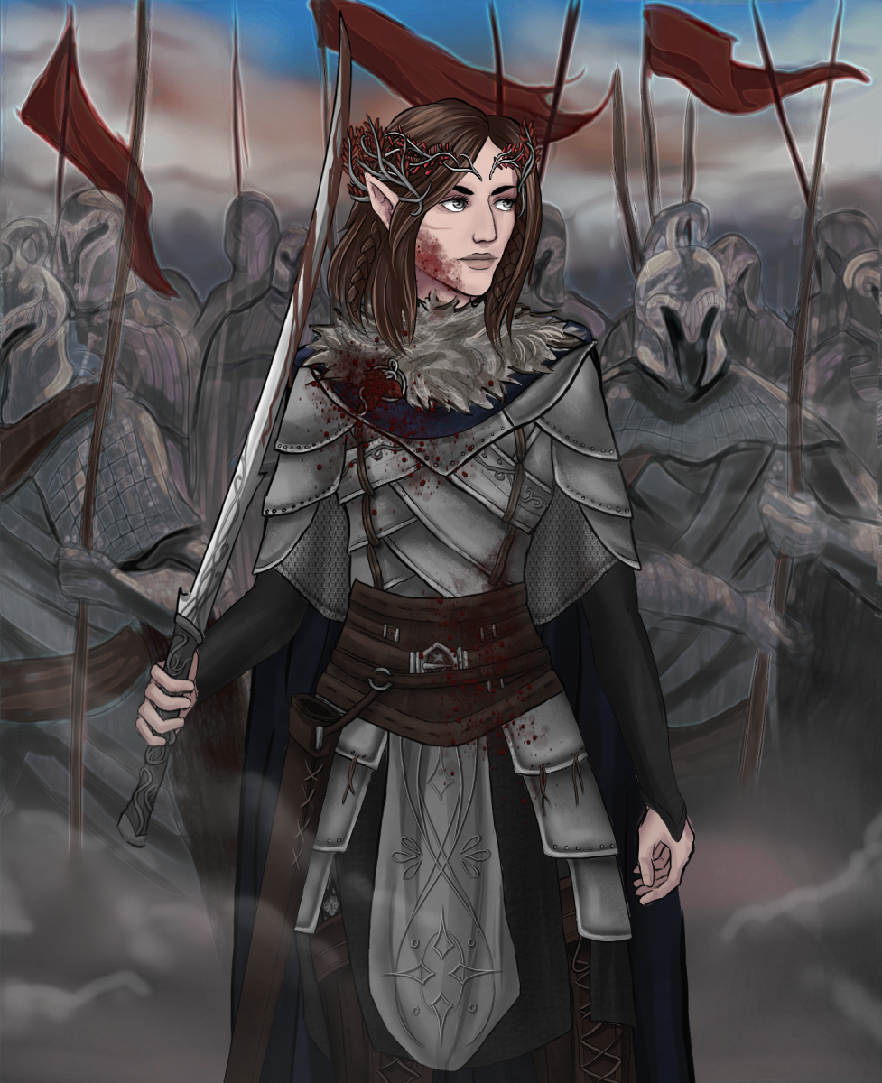queen in the north!arya made with [WIP] Elvish Character Creator RE