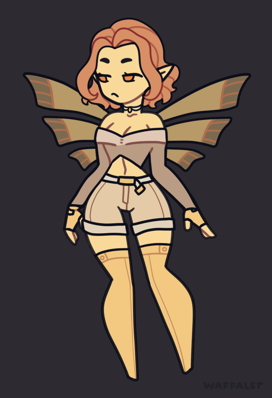Citrine made with Elf girl Maker