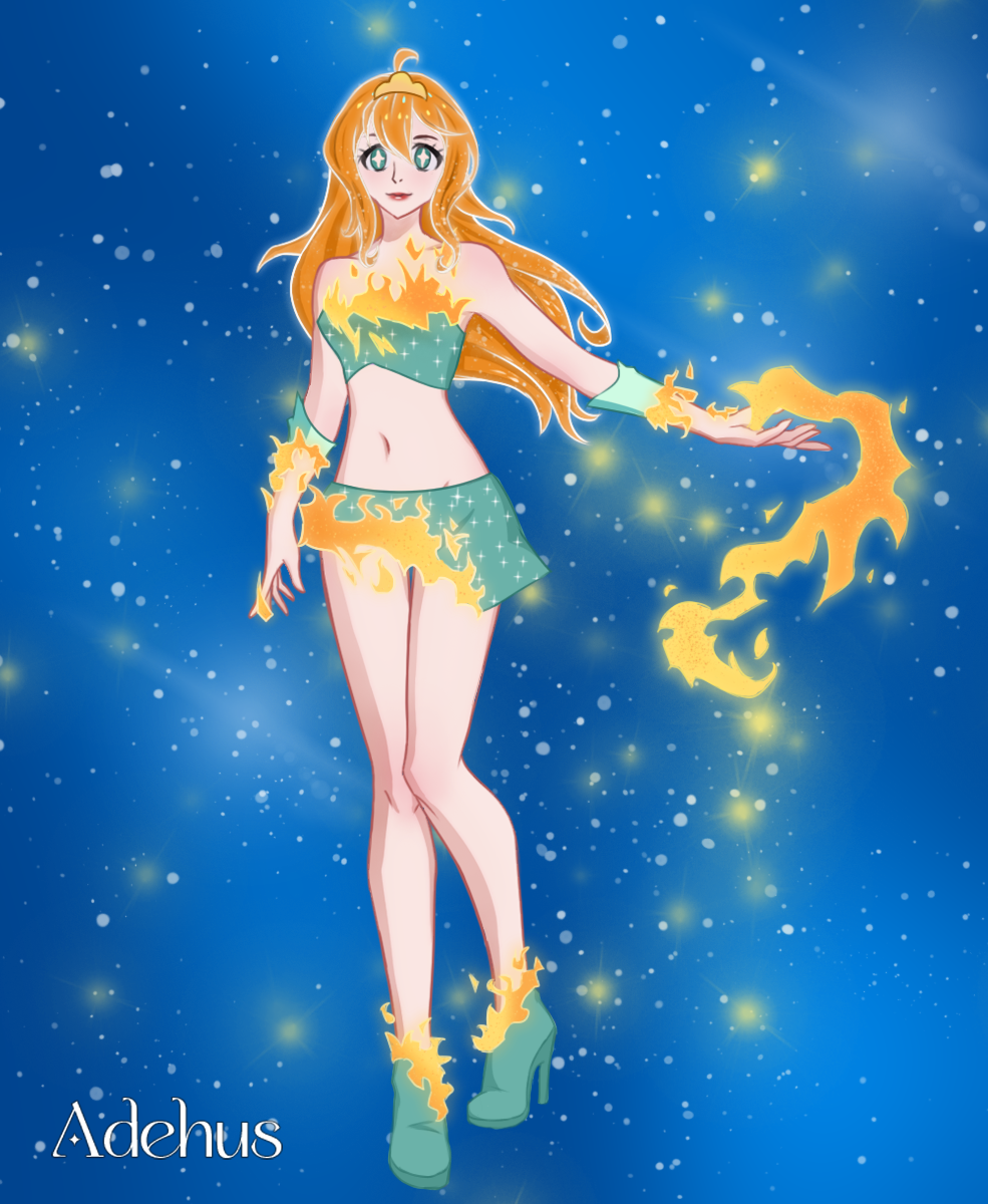 Bloom, Fairy of the Dragon Flame made with Magical Transformation
