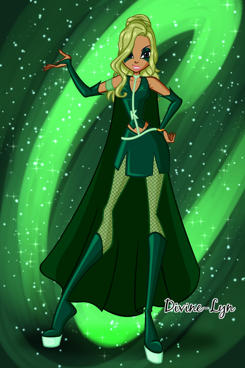 Marla, Witch of Toxins made with Trickster Witch Maker
