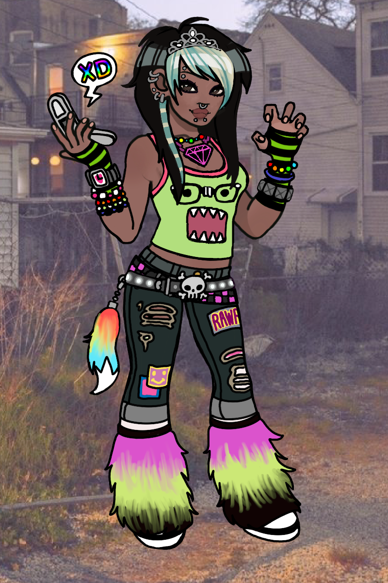 Allison made with Scene Girl Dress Up