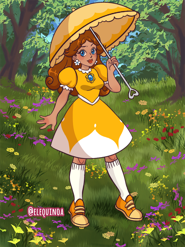 Princess Daisy (N64 Era) made with Kartoon Princess