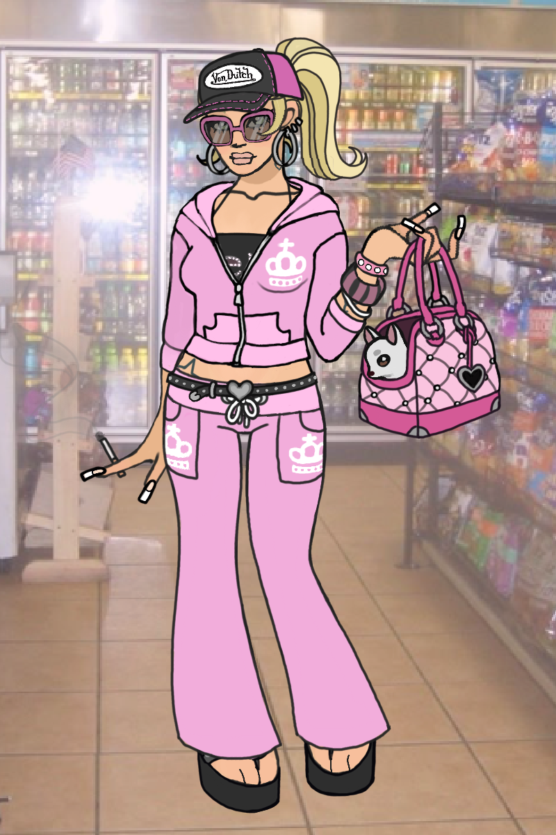 Diana made with McBling Diva