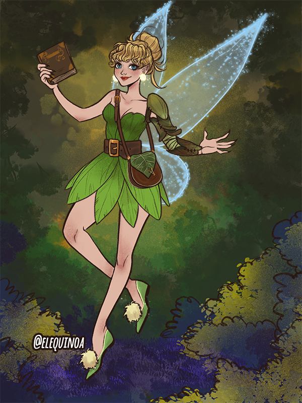 Tinker Bell made with Forest Fairy