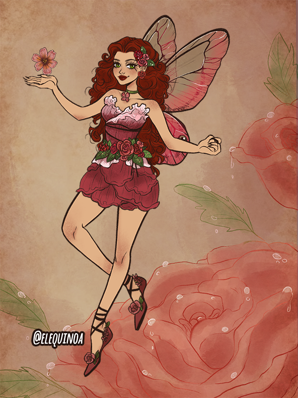 Rosetta made with Forest Fairy