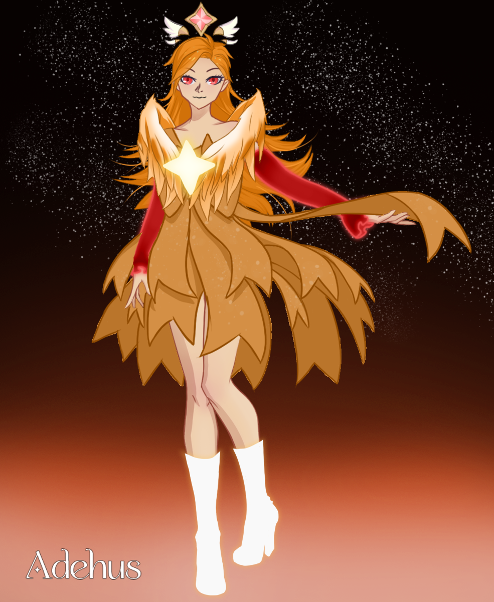 Phoenix Firebird made with Magical Transformation
