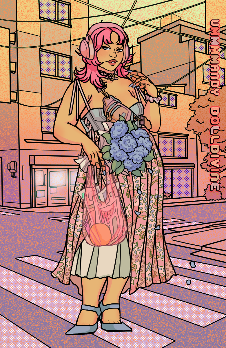 Pinky Bloo made with Dress Up Schmess Up 2